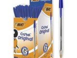 Marque: BIC Paquet de 50 stylos Couleur: bleu