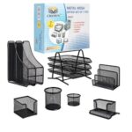 Ensemble de bureau 7Pcs Métal