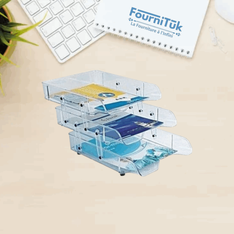 Panier à Courrier 3 Étages Transparent | ARK