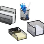 Ensemble de Bureau Métal 4 Pièces