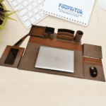 Ensemble de Bureau de Luxe en Similicuir - 8 Pcs – Image 3