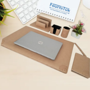 Ensemble de Bureau Moderne en Similicuir