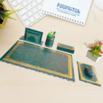 Ensemble de Bureau 5 Pcs Artisanales