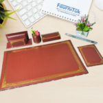 Ensemble de Bureau 5 Pcs Artisanales