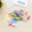 Boîte de Trombones Plastifiés en Couleur 33mm