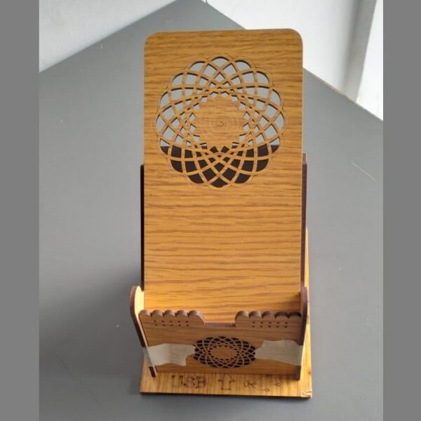 Support en Bois pour Téléphone