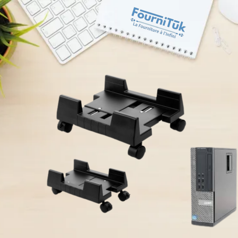 Support CPU Réglable avec Roulettes
