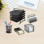 Ensemble de Bureau Métal 5 Pièces