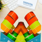 Étiquettes Couleurs 50x80 mm – Rouleau de 500