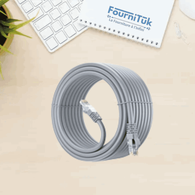 🏷️ Câble RJ45 – 📡 Longueur 5m | Catégorie Réseau Ethernet | Haute Vitesse & Stabilité