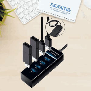 🔌 Adaptateur Multi-USB 4 Ports Haute Vitesse