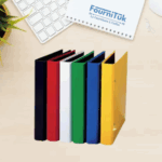 Classeur Relieur 4 Anneaux DOC – Dos 4 cm | Similicuir | Marque SICLA