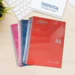 Registre Premium A5 – 5 Sujets | 300 Pages | 75g/m² | KING SCHOOL