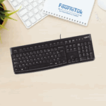 Clavier Filaire Logitech K120 – Pavé Numérique | USB Plug & Play