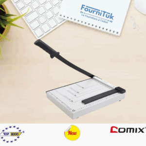 Massicot A4 COMIX B2781 | Coupe Papier Professionnelle | Acier Métallique | Format A6 à A4