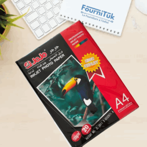 Papier Photo JOJO – Inkjet A4 | 180g/m² | 20 Feuilles