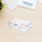 Porte-cartes de visite en Plexiglass || Présentoir transparent – Élégant & professionnel