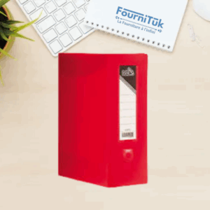 Boîte Archive Plastique SICLA – Polypropylène Pliable | Dos 12 cm | Fermeture Bouton-Pression | Couleurs Opaques et Translucides