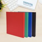 Classeur en Carton Rigide 4 Anneaux – Dos 4 cm | Marque Boston