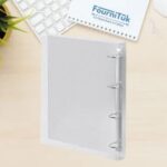 Classeur Polypropylène Transparent – Dos 4 cm | 4 Anneaux Format D | Format A4 | Modèle 08/10