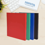 Classeur en Carton Rigide 4 Anneaux – Dos 4 cm | Marque Boston
