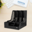 Boîte de Rangement pour Magazines Deli-EZ00122 – Format 255×320×275 mm | Couleur Noire | Conteneur Rigide pour Dossiers et Revues