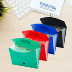 Porte-Documents Accordéon – 7 Compartiments | Format A4 | Plastique Résistant | Organisation Bureau, École ou Maison