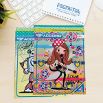 Cahier Simple Piqué – 96 Pages | Grands Carreaux Seyès | 17×22 cm | Papier Blanc 60g | Marque Accord