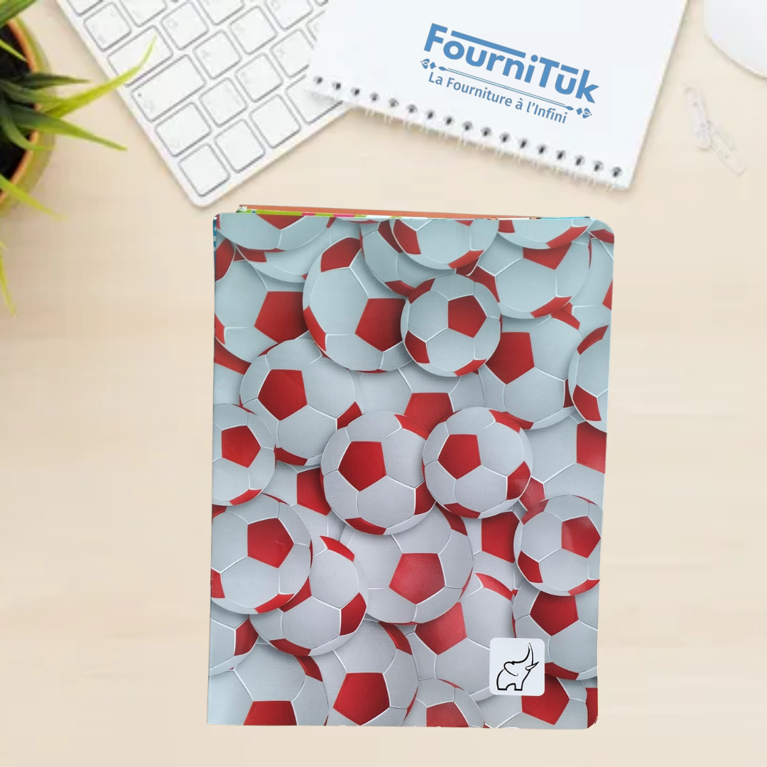 Cahier 48 Pages – Grands Carreaux Seyès | Petit Format 17×22 cm | Papier Blanc 60g | Avec Table de Multiplication