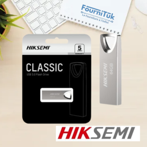 Clé USB Hiksemi M200 – 64 Go | USB 3.0 | Métal Ultra-Rapide & Compacte (Réf: HSM-USB-M200-64G-U3)