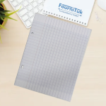 Feuille Double Blanche Perforée 17x22 cm – SAFIR | 80 Pages | Seyès