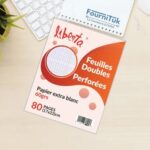 Feuille Double Blanche A4 Seyès – 80 Pages | Essentiel