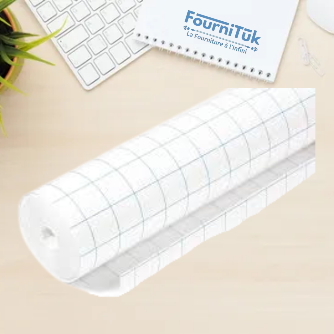 Rouleau Adhésif Transparent | 200 x 50 cm | Film Protecteur