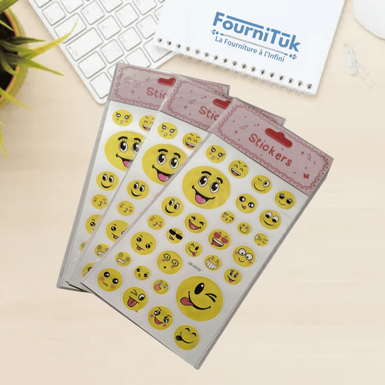 🏷️ Stickers Emoji | Bronzing | PVC | Référence FAA