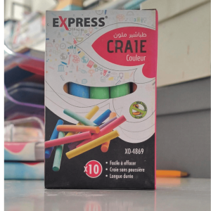 🖍️ Craie Couleur XO-4869 | Boîte de 10 pcs | Express