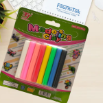 Boîte de Pâte à Modeler – 8 Couleurs | Pâte Souple et Non Toxique – Blister 8180 ST