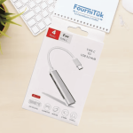 Adaptateur Type-C vers 4 Ports USB 3.0 – Haute Vitesse | Plug & Play