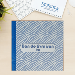 Bon de Livraison Numéroté | Format A4 | Carnet 50x2 Pages | Suivi Commandes & Réceptions