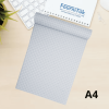 Bloc-notes Quadrillé A4 | 160 Pages | Petit Carreaux 5x5 | Papier 70g | Couverture Rigide 250g
