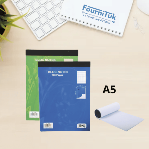 Bloc-Notes A5 LIBERTA – 5x5 | 100 Pages - Fournituk || Distributeur de ...