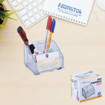 Porte Accessoires de Bureau – ARK Réf. 2031 | Plastique Transparent