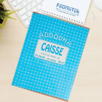 Bon de Caisse A4 Numéroté | 24x32 cm | 50x2 Pages | Suivi Recettes & Dépenses