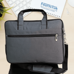 Sacoche PC Portable SEASTAR – 15.6" | Cartable d’Affaires Gris