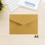 Enveloppes Kraft A5 – Format 16x22 cm | Papier 100 g | Auto-adhésives