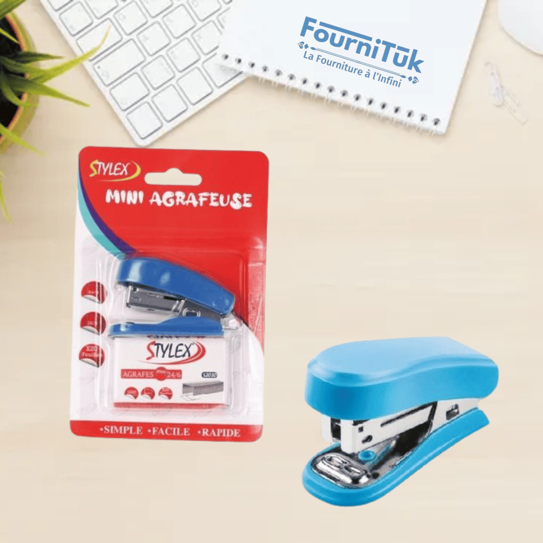 Mini Agrafeuse STYLEX S2020 | Compatible Agrafes 24/6