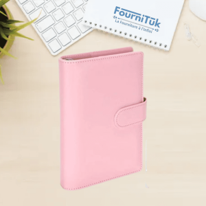 Clip Budgétaire Verrouillable en Cuir | Classeur Organisateur Budget | Planner de Gestion des Dépenses