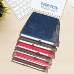 Note Book Format Agenda A5 avec Stylo | Couverture Rigide & Papier de Qualité
