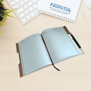 Note Book Format Agenda A5 avec Stylo | Couverture Rigide & Papier de Qualité
