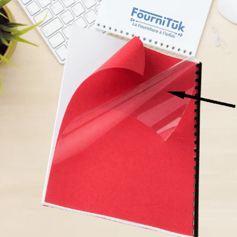 Couvertures PVC Transparentes A4 | 125 Microns | Pack de 100