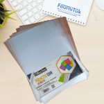 Paquet de 10 Pochettes Coin Transparentes A4 – Office Line